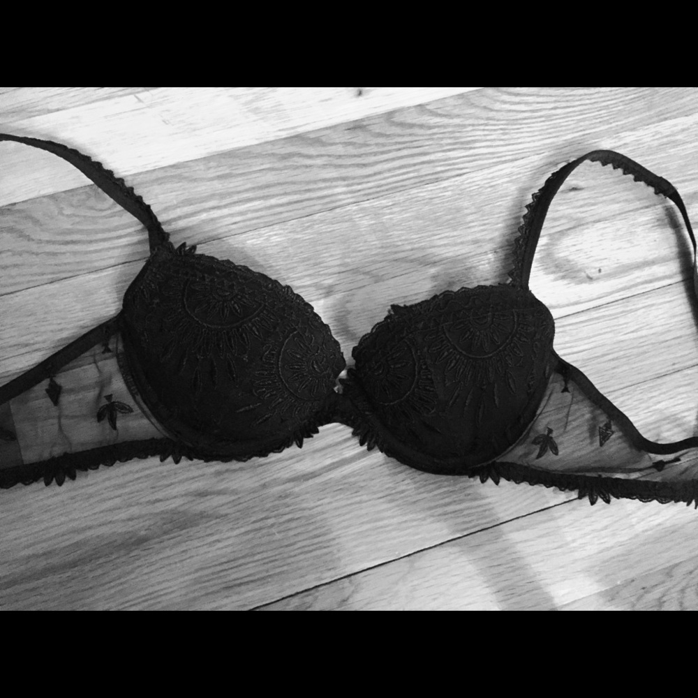 Chantelle Black Lace Underwire Bra
